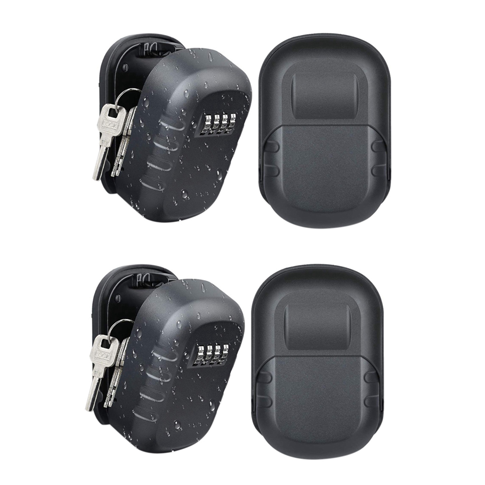 Lockbox Key Secure - ABKN-2X Skrzynka na klucze do montażu