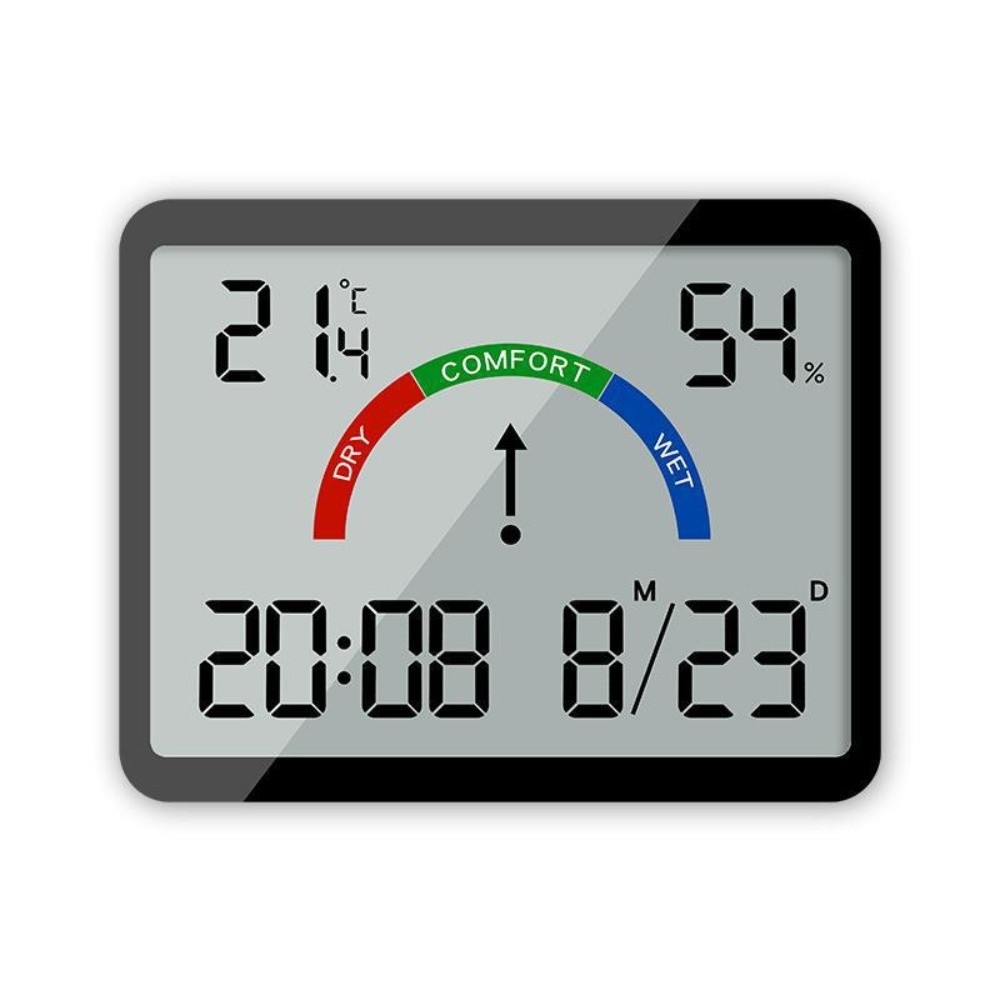 Pool Alarm Float - Magnetyczny zegar wiszący, ultracienki, z cyfrowym
