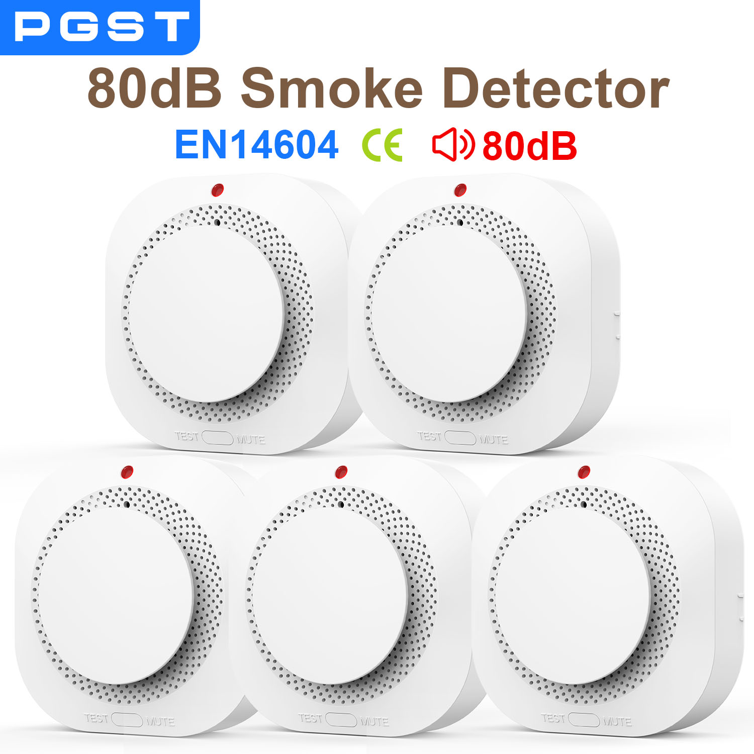 Smoke Detector Interconnected - Niezależny czujnik dymu System alarmu pożarowego