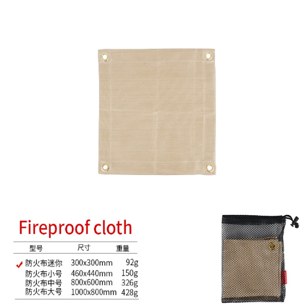 Fire Blanket Kitchen - Mata z włókna szklanego, ognioodporna, wytrzymała