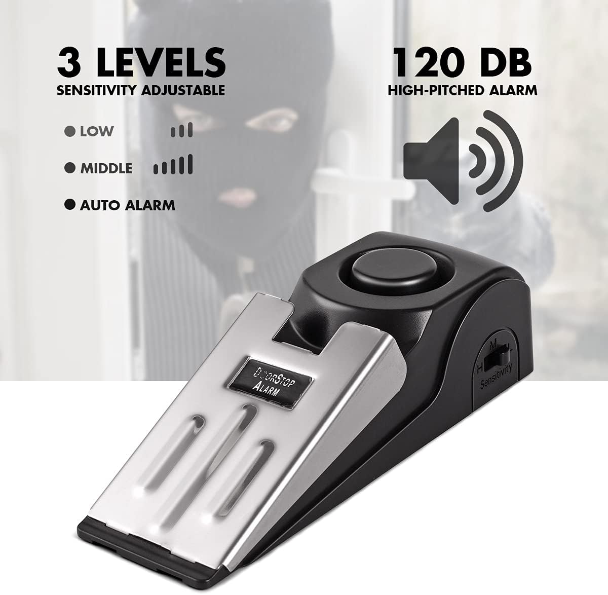 Door Stop Alarm - Alarm odbojnika drzwi, odbojnik drzwi z