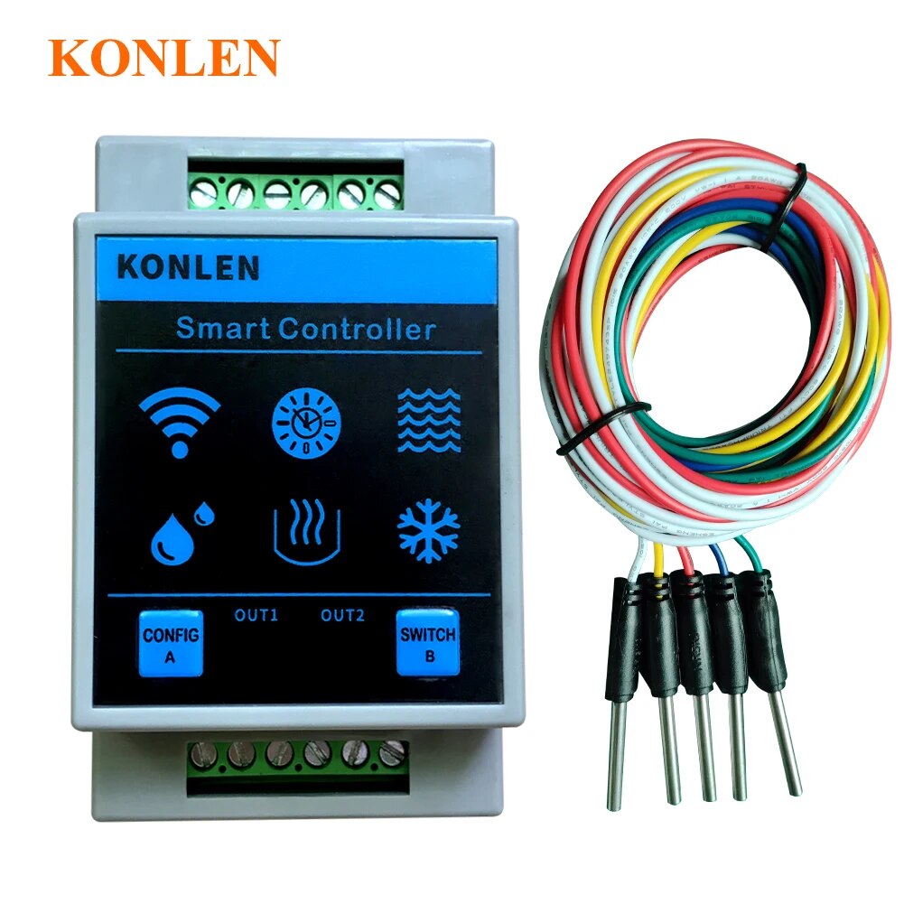 Water Alarm Sensor - KONLEN Tuya czujnik poziomu wody kontroler