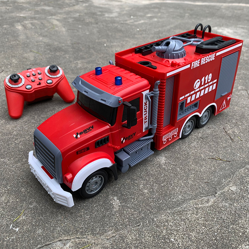 Fire Escape Ladder - Samochód strażacki RC 2.4G z dźwiękiem