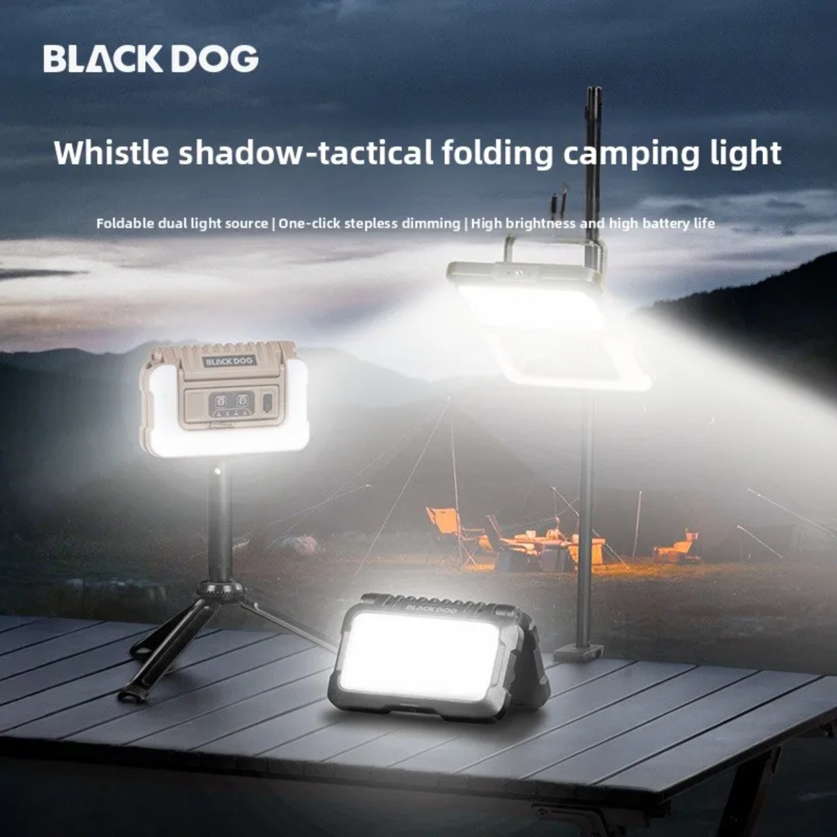 Power Outage Light - Lampy kempingowe Blackdog do użytku na