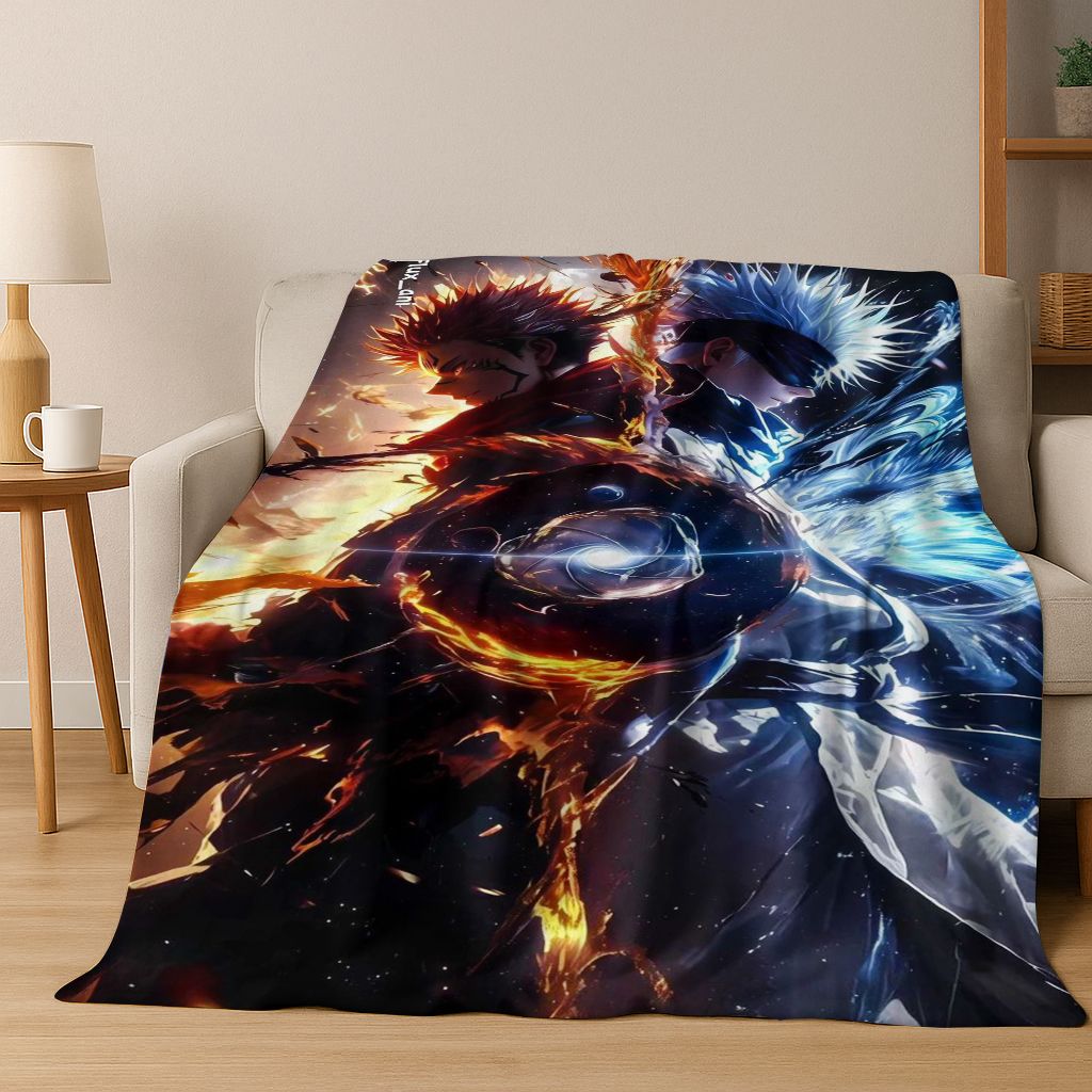 Fire Blanket Kitchen - Koc z nadrukiem 3D Jujutsu Kaisen
