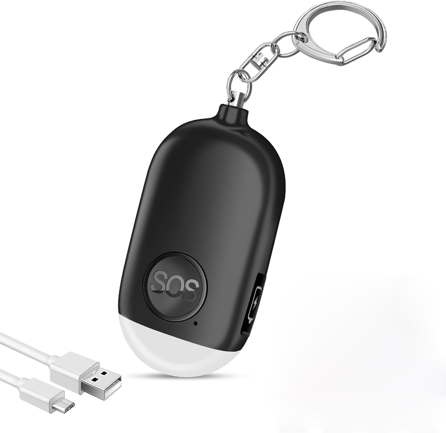 Personal Alarm Keychain - 1 szt. Bardzo Głośny Alarm Osobisty