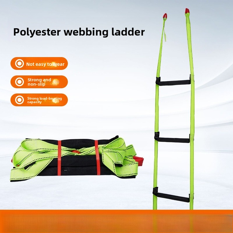Fire Escape Ladder - 10M Drabinka z miękkiej liny do