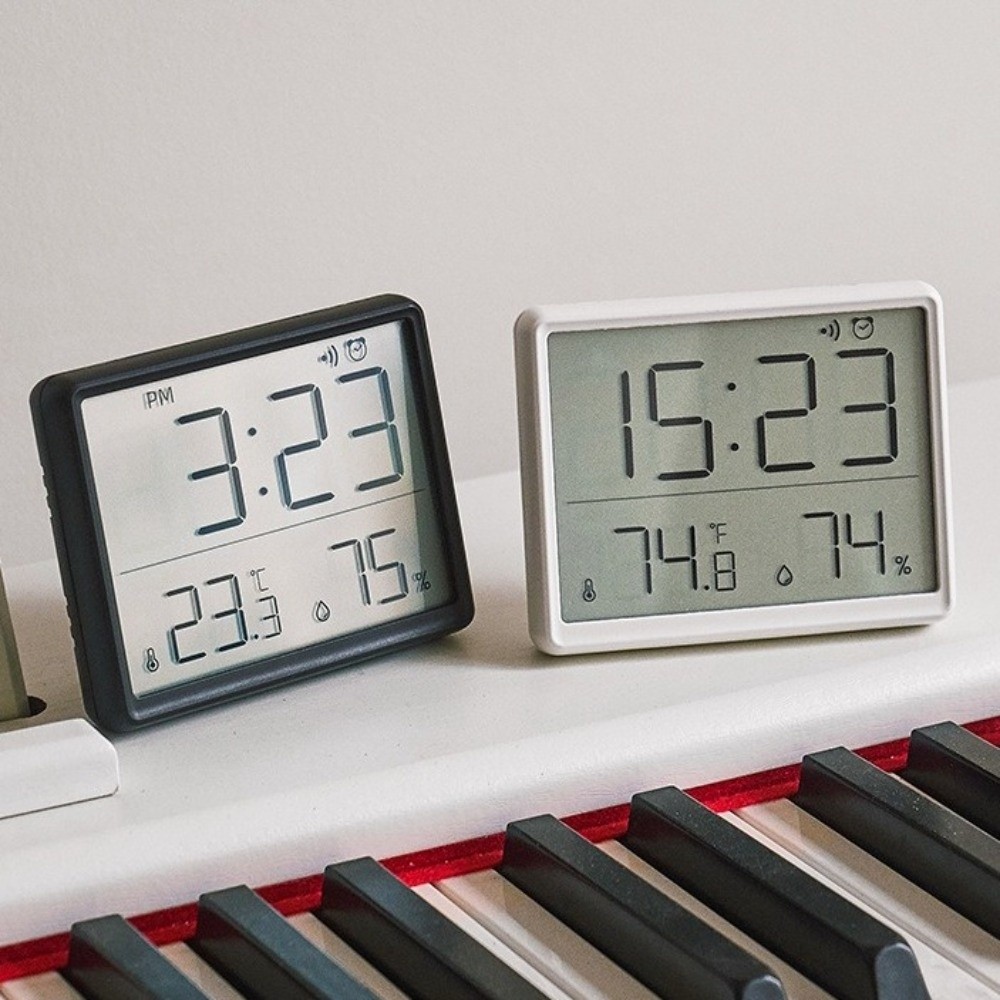 Pool Alarm Float - Magnetyczny zegar wiszący, ultracienki, cyfrowy wyświetlacz,