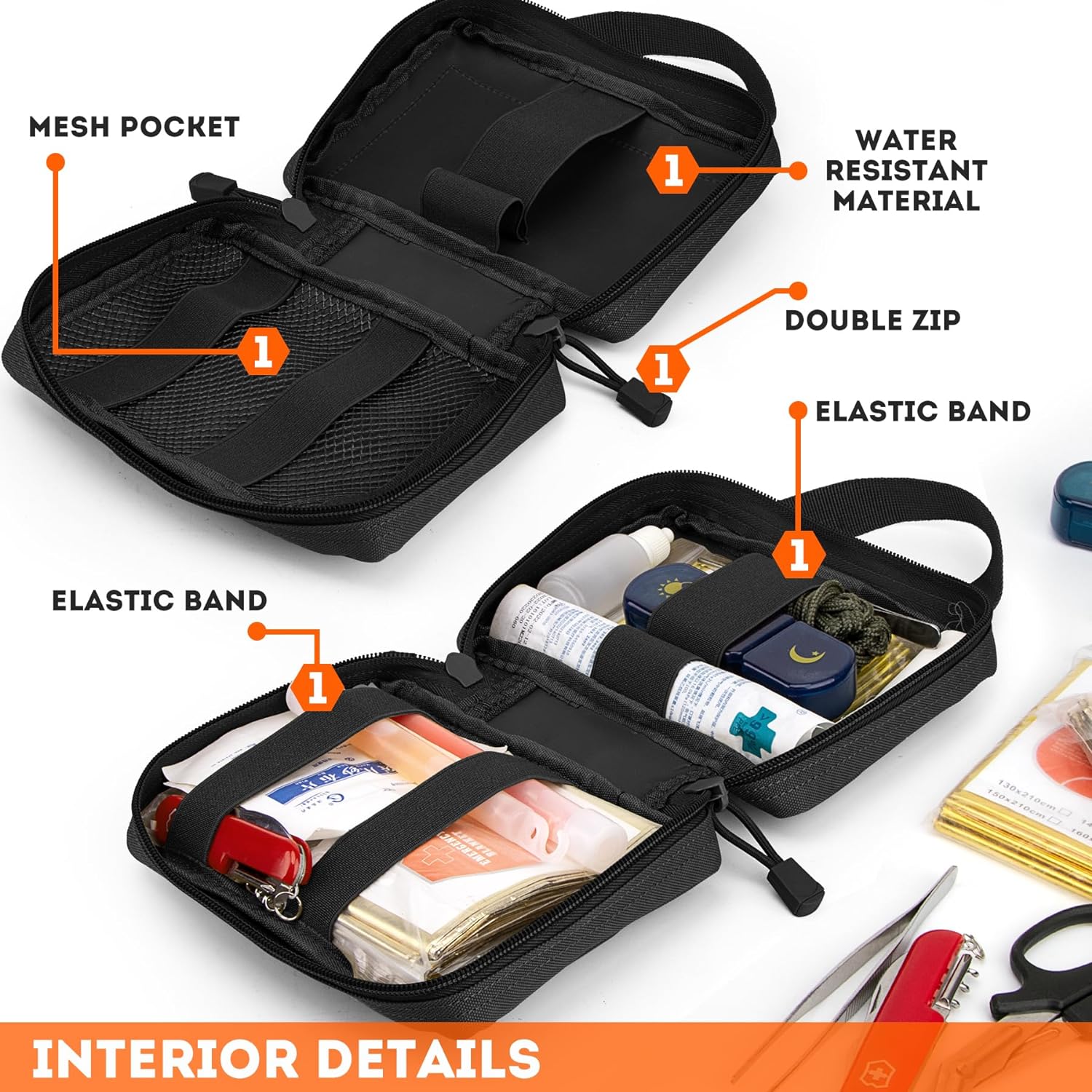Taktyczne etui EMT, aktualizac – First Aid Bag Kit recenzja i cena