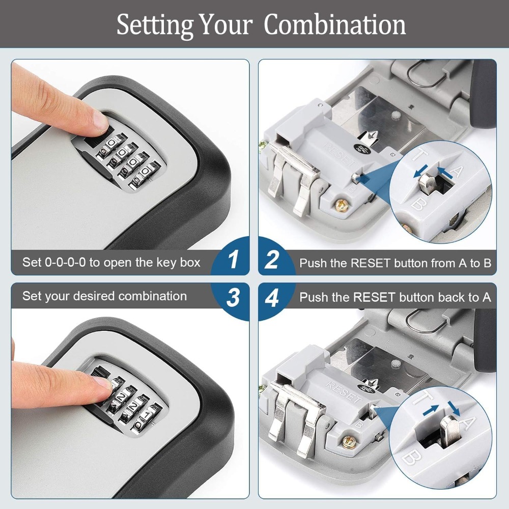 Key Safe Wall Mounted Waterpro – Lockbox Key Secure recenzja i cena