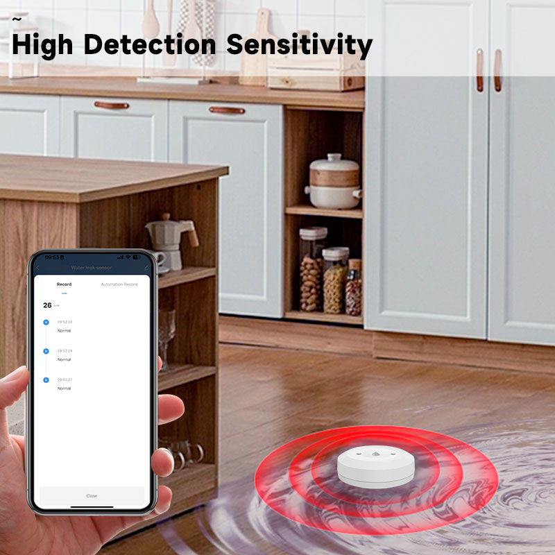 Tuya Zigbee2mqtt czujnik zanur – Water Alarm Sensor recenzja i cena