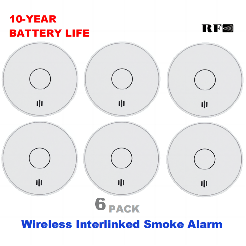 Bezprzewodowy, połączony detek – Smoke Detector Interconnected recenzja i cena
