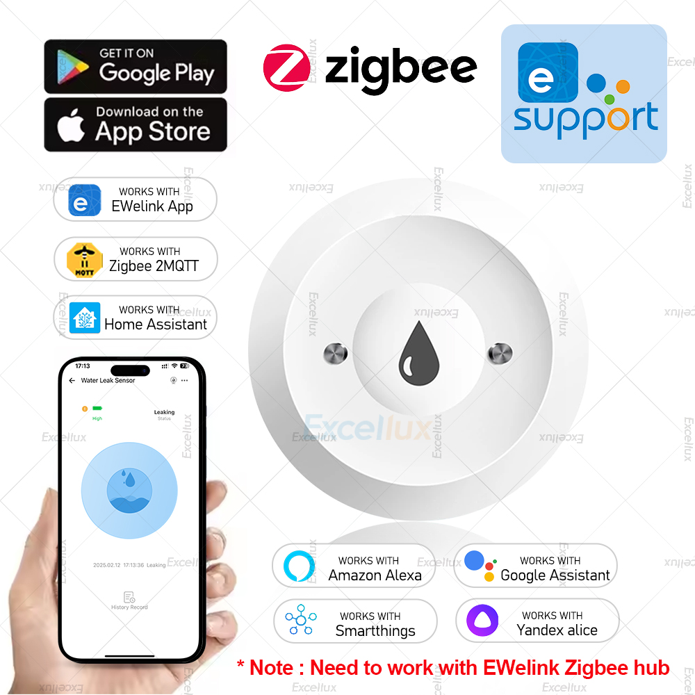 Ewelink Zigbee 3.0 Alarm z czu – Water Alarm Sensor recenzja i cena