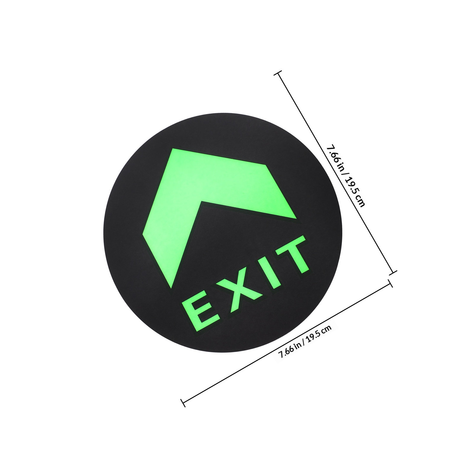 5 szt. świecących znaków bezpi – Emergency Exit Sign recenzja i cena