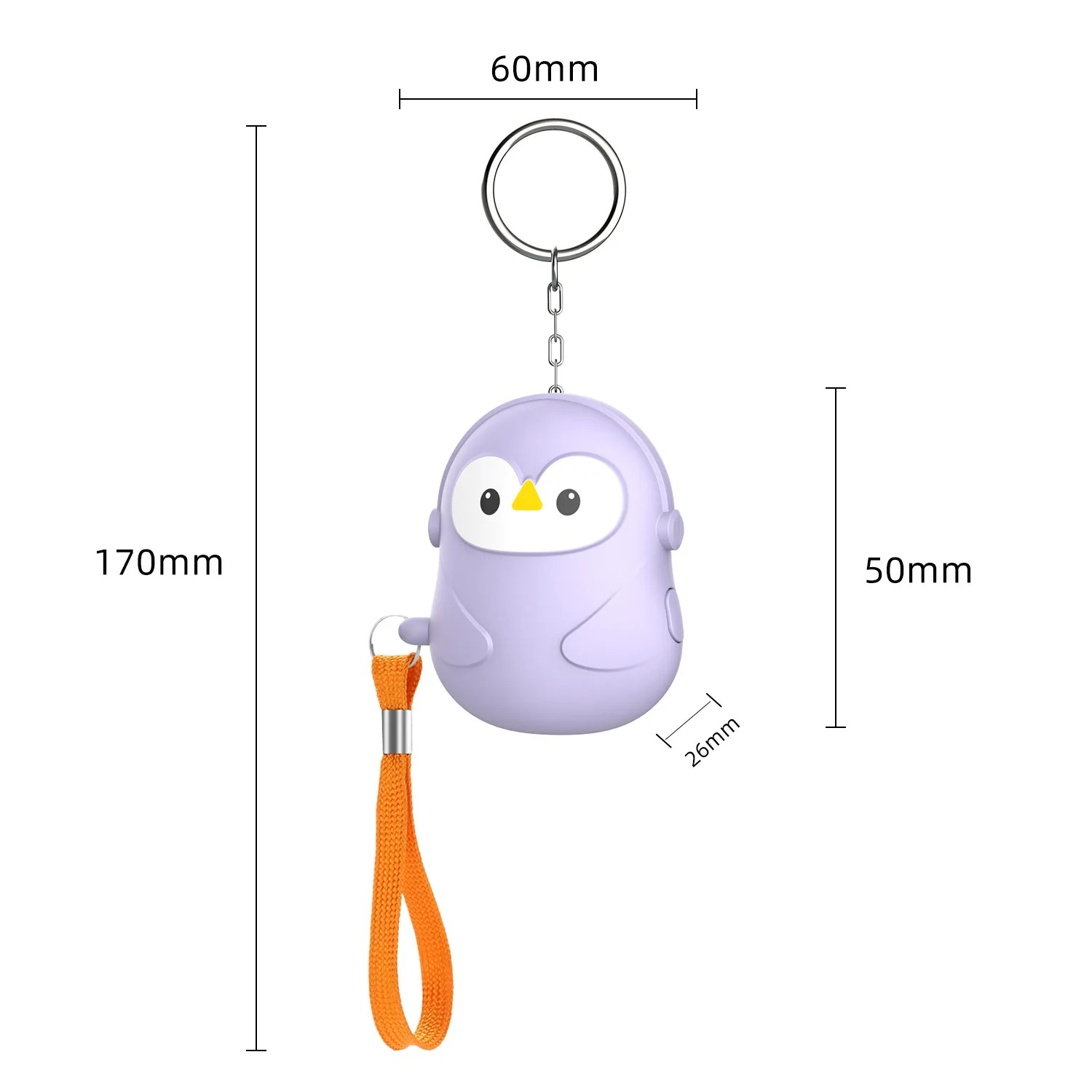 Osobisty alarm do samoobrony 5 – Personal Alarm Keychain recenzja i cena