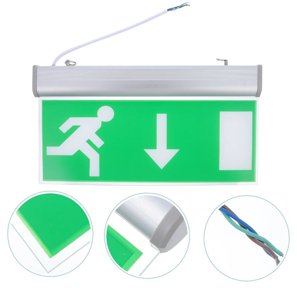 Lampa LED awaryjna komercyjna  – Emergency Exit Sign recenzja i cena