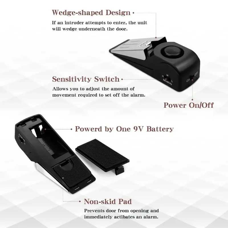 ZEXEF mini system alarmowy ant – Door Stop Alarm recenzja i cena
