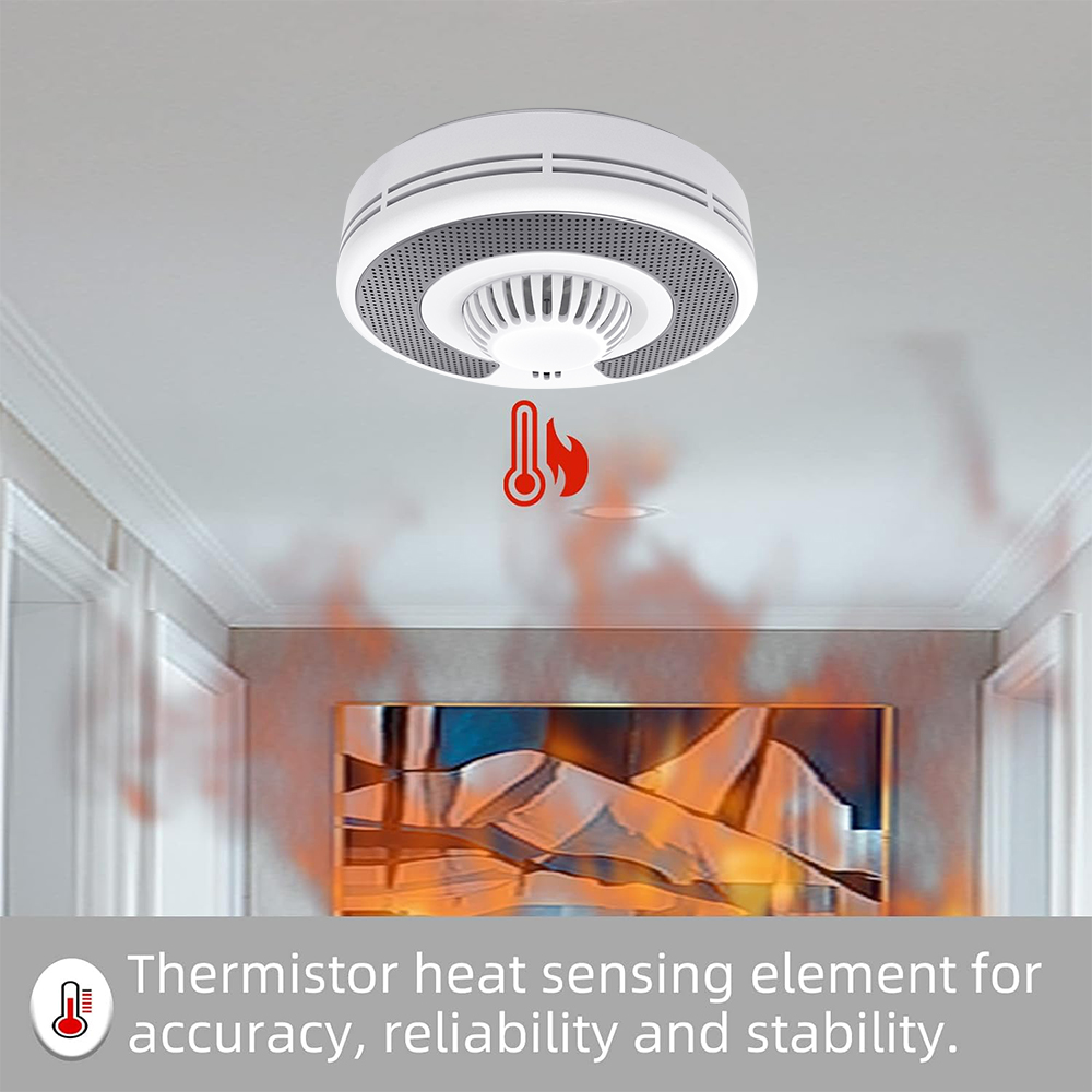 Bezprzewodowy, wzajemnie powią – Smoke Detector Interconnected recenzja i cena