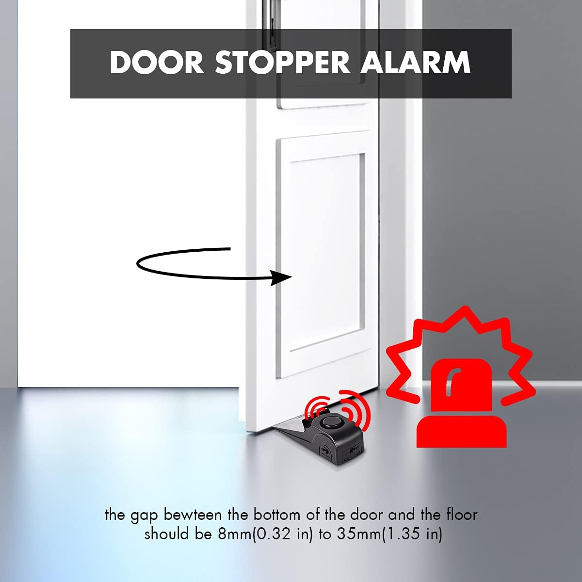 Alarm odbojnika drzwi, odbojni – Door Stop Alarm recenzja i cena
