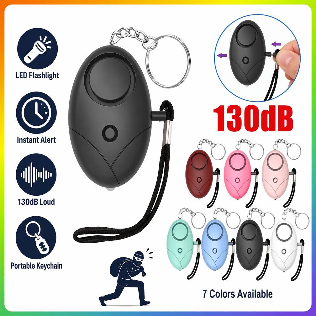 Osobisty alarm bezpieczeństwa  – Personal Alarm Keychain recenzja i cena
