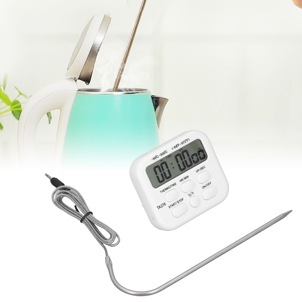 Cyfrowy termometr kuchenny ze  – Pool Alarm Float recenzja i cena