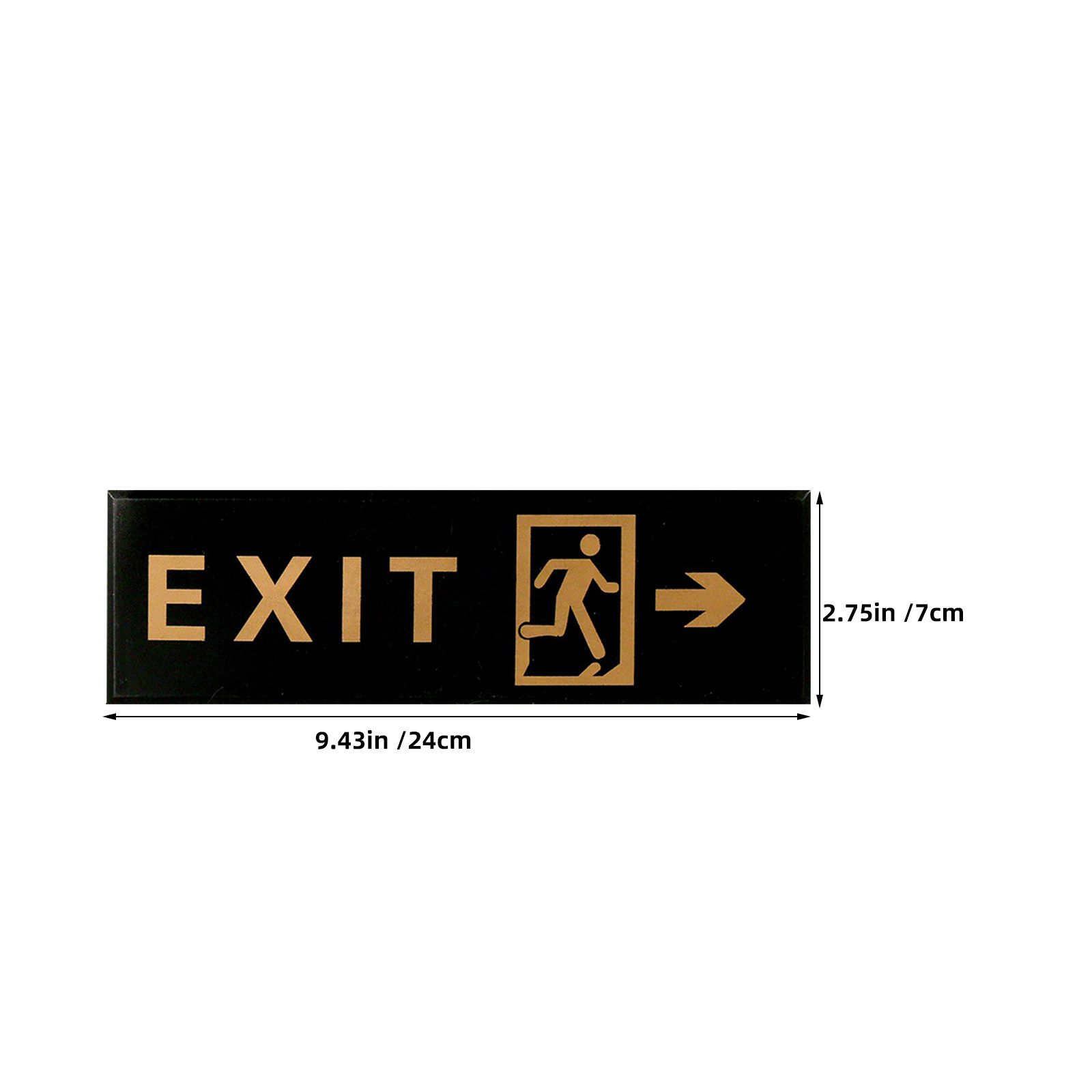 5 szt. akrylowych znaków wyjśc – Emergency Exit Sign recenzja i cena