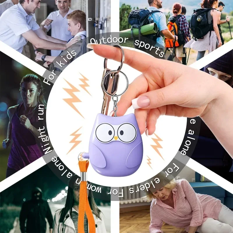 Alarm osobisty do samoobrony,  – Personal Alarm Keychain recenzja i cena