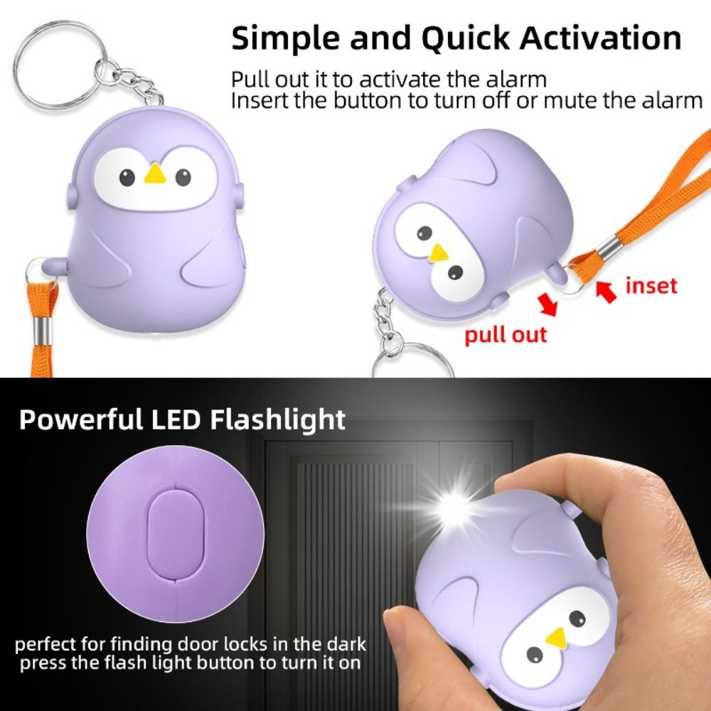 Nowy alarm osobisty 130dB w ks – Personal Alarm Keychain recenzja i cena