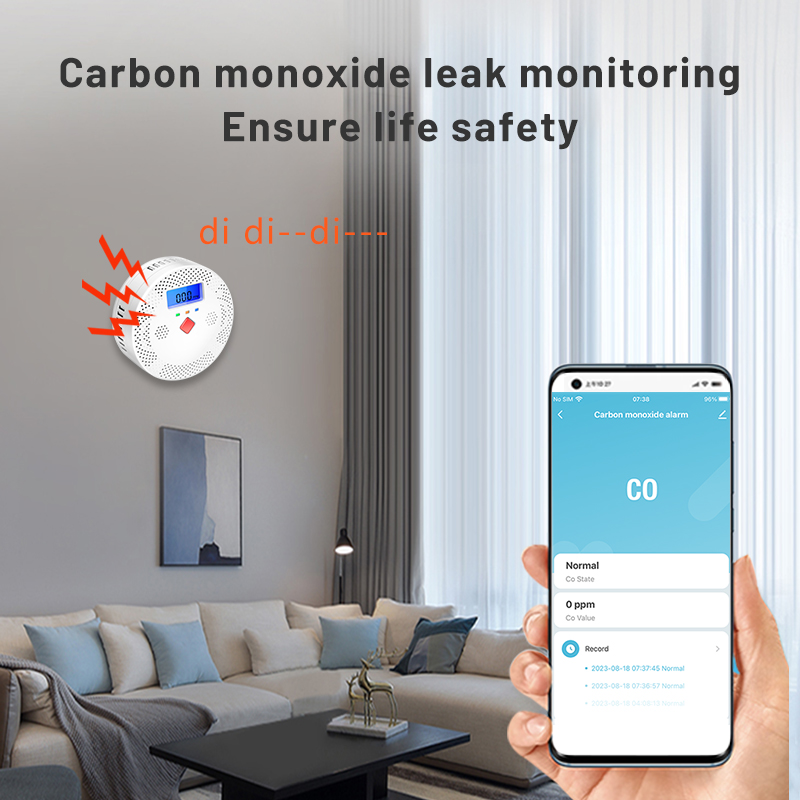 Tuya WiFi inteligentny czujnik – Co Detector Plug recenzja i cena