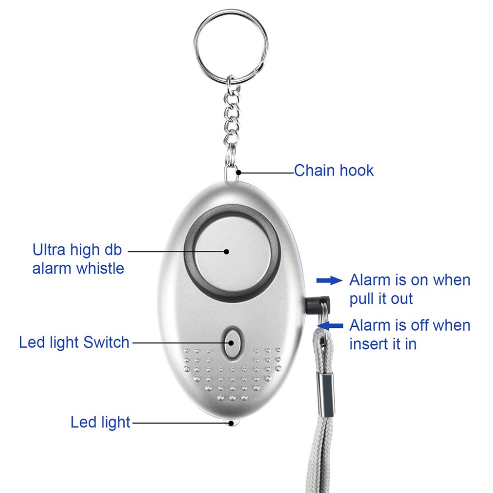 130dB Alarm samoobrony anty-wi – Personal Alarm Keychain recenzja i cena