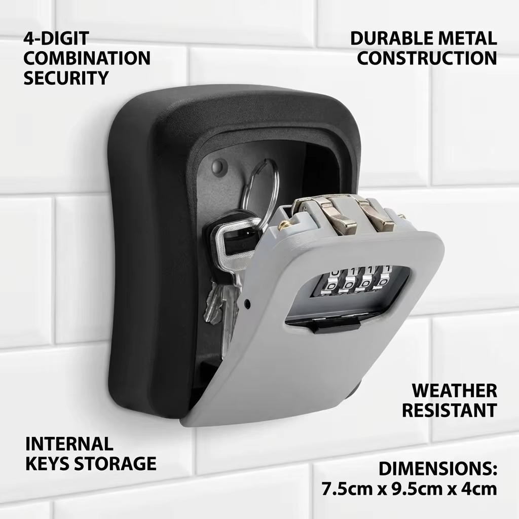 Skrzynka na klucze do montażu  – Lockbox Key Secure recenzja i cena