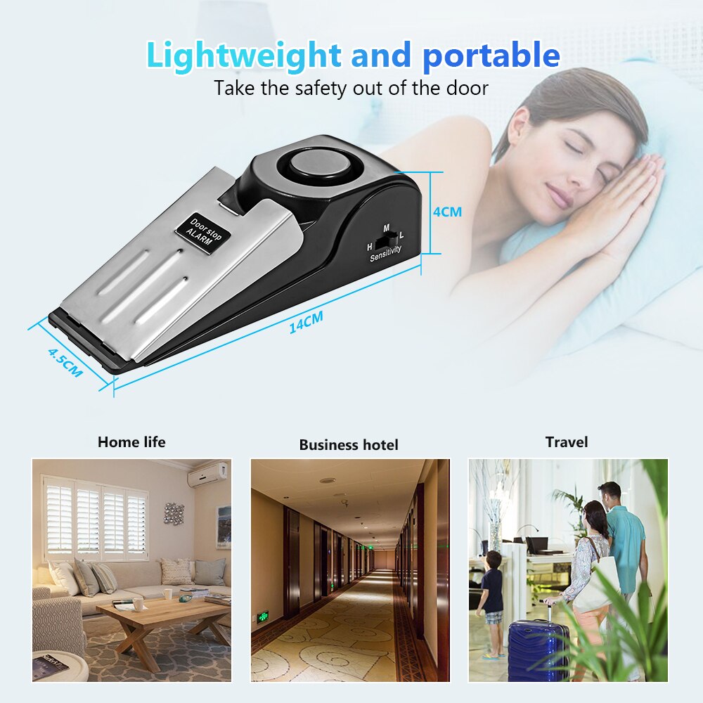 Bezprzewodowy alarm do drzwi 1 – Door Stop Alarm recenzja i cena