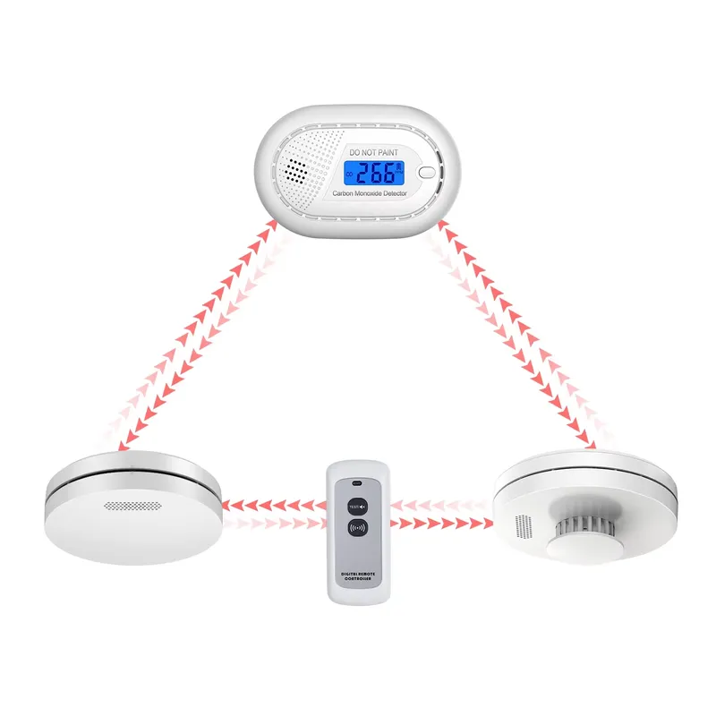 Czujnik dymu i tlenku węgla, s – Smoke Detector Interconnected recenzja i cena
