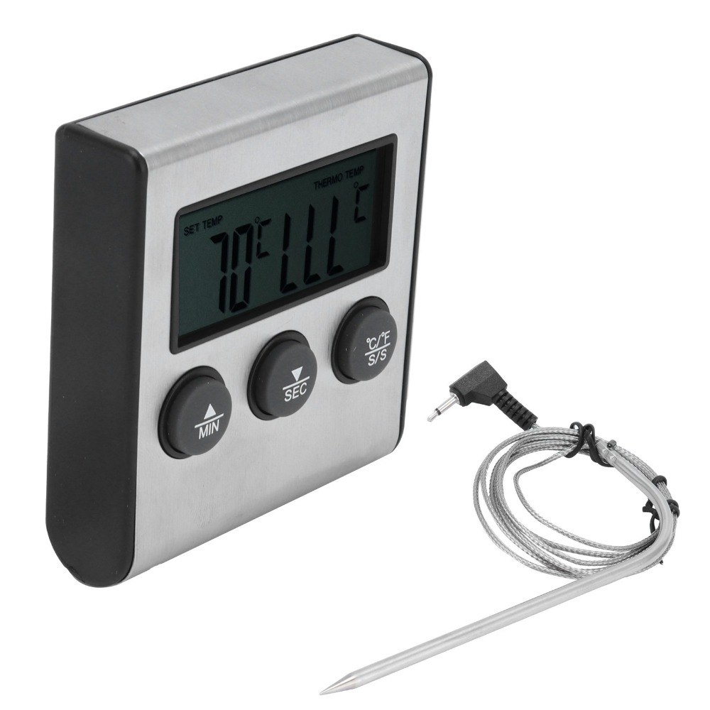 Srebrny cyfrowy termometr do m – Pool Alarm Float recenzja i cena