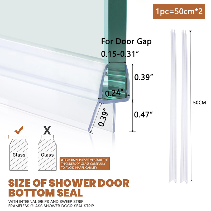 Uszczelka dolna drzwi prysznic – Window Lock Bar recenzja i cena